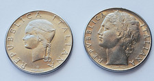 Two (2) 1979 Italy 100 Lire