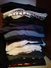 Lotto N° 25 magliette T-shirt vari colori miste vestibilità L/XL