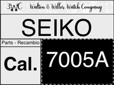 NOS New 1 PC Seiko 7005 A spare parts watch vintage 7005A