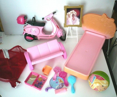 Lotto accessori barbie mattel - lotto,