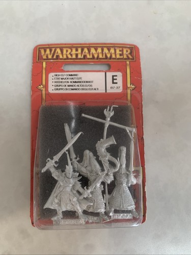Warhammer high elf command - elf,