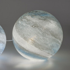 Lampada A Sfera MARMOR Blu D