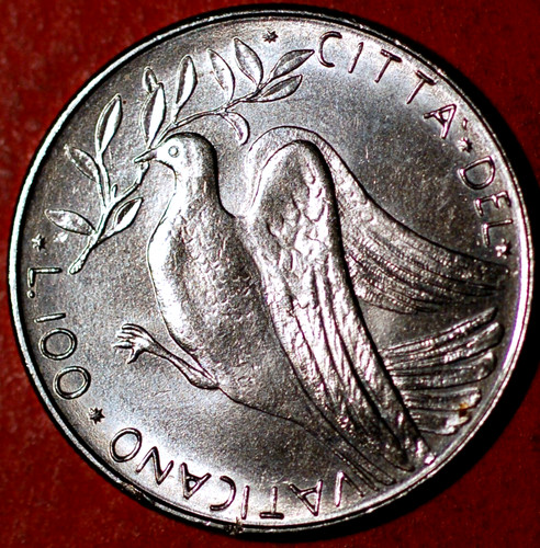 Città del vaticano 100 lire - 100,