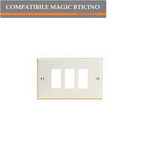 Placca alluminio - 3p,
