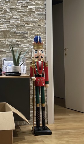 Schiaccianoci gigante 110cm - schiaccianoci, (110cm