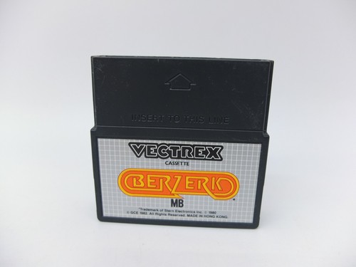 Vectrex cassetta berzerk - vectrex, gioco