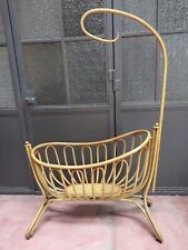 Culla THONET Vienna originale marcata periodo 900 appartenuta ai Conti Buttafava