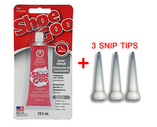 Shoe Goo Adesivo per Scarpe Clear 1 Tubo con 29,5 ml Adesivo per Riparazione Scarpe da Skate