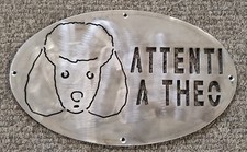 Targa Targhetta Cartello