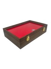 Walnut Wood Display Case 18 X