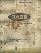 CASE FORAGE HARVESTER Model