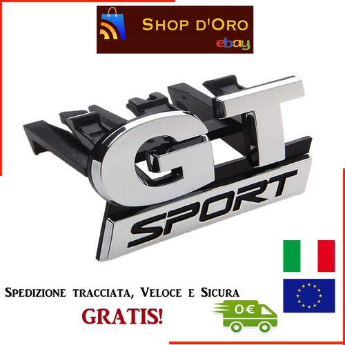 Emblema placchetta sport - gt,