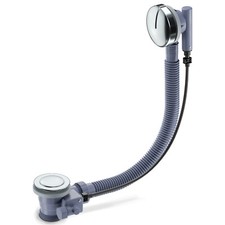 Set scarico troppopieno scarico con vasca idromassaggio in metallo ecc.