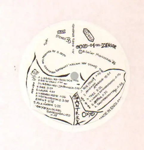 Santrra oxyd pink - oxyd, vinile