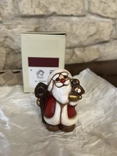 Thun  Babbo Natale Con Bastone E Uccellino. Scatola Originale.