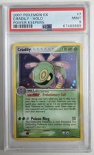Cradily PSA 9 - Rare Holo -