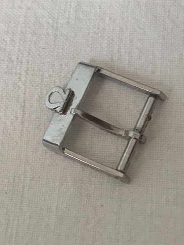 Omega steel buckle - steel, fibbia