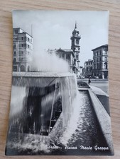 Cartolina Antica Varese Piazza Monte Grappa 1957 Bianca E Nera Viaggiata