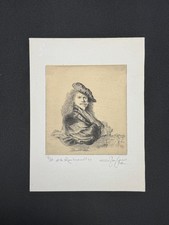 Incisione Antica Rembrandt