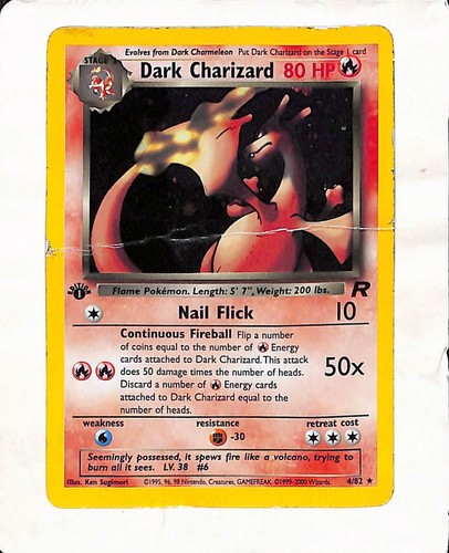 Dark charizard 1 - charizard, 4/82