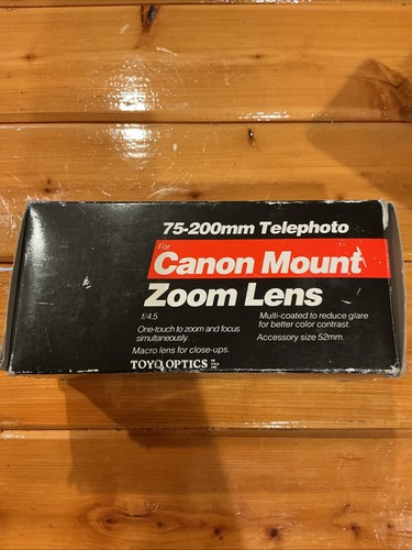 Toyo optics five - five, 75-200