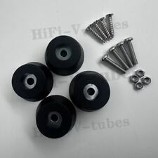 4 PIEDI nuovi con ferramenta per Sansui AU-717 AU-517 AU-917 parti di piedi resistenti