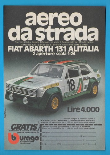 Bburago fiat 131 - fiat,