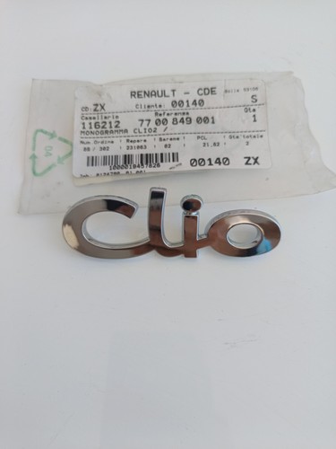 Logo emblema cromato renault - logo,