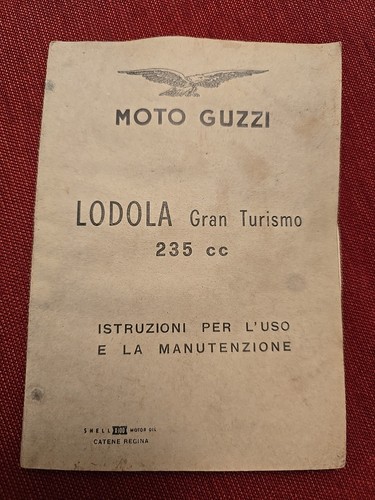 Moto guzzi lodola 235 gran - moto,