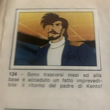 FIGURINA N.124 DALTANIOUS  ALBUM PANINI 1981 ORIGINALE OTTIMA DA RECUPERO