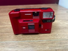 Hanimex 35ES fotocamera pellicola rossa obiettivo 33 mm non testata