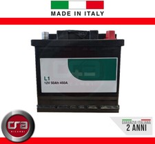 BATTERIA AUTO  L1 50 Ah 450A = FIAMM 50 - 54 Ah DX + 207x175x190 MADE IN ITALY