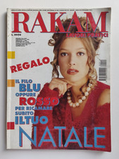 Rivista Rakam Lavori Pratici N.11 Novembre 1996 Punto Croce Ricamo Cucito