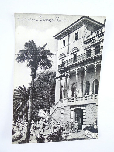 Vecchia cartolina foto vintage - vecchia,