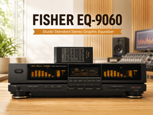 Fisher 9060 rare - eq-9060, 🌈rare🌈