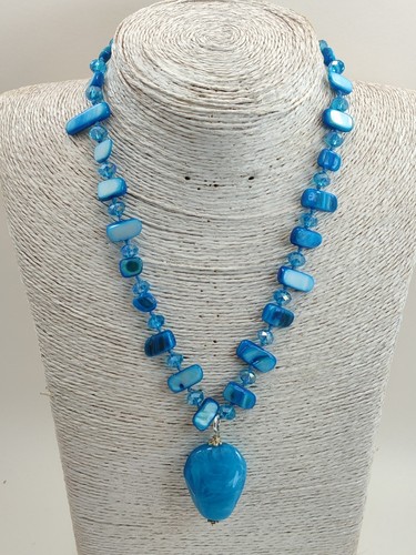 Collana donna madreperla e - collana, in