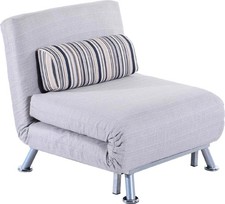 Poltrona letto ferro cotone - ferro,
