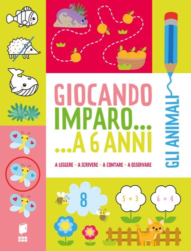 Libri animali giocando - animali.,