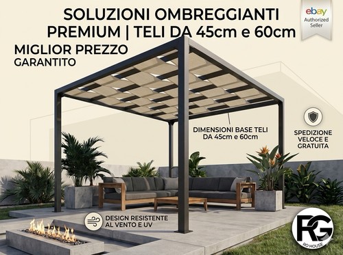 Telo tessuto ombreggiante - telo,
