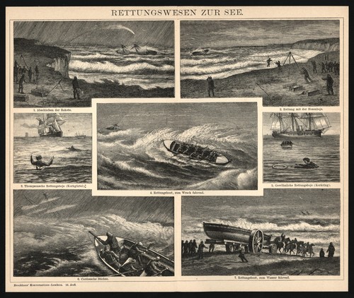 Stampa anno 1896 soccorso - 1896,