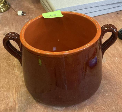 Pentola terracotta smaltata - terracotta,