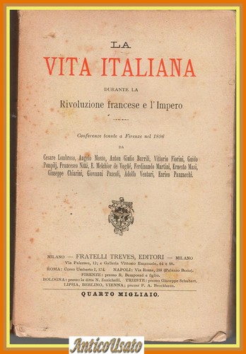 Vita italiana rivoluzione - la,