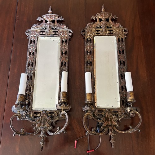 Coppia specchi applique parete - specchi,