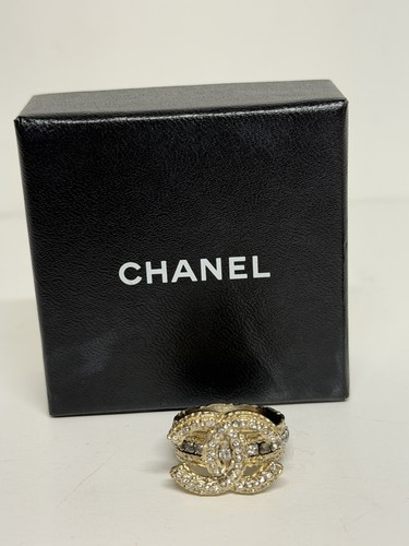Anello cristallo chanel - anello, cc