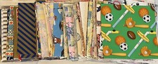 Huge Lot VTG Wrapping Paper &