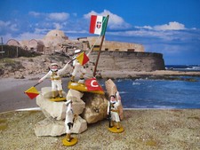 SOLDATINI DI PIOMBO MARINAI ITALIANI GUERRA DI LIBIA 1911  TOYSOLDIERS
