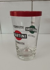 Bicchiere mixer dosatore Martini Vermouth Dry Tappo Vintage Rosso  cocktail 
