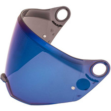 Airoh Visiera Mirrored Blue Blu Specchiata Casco Commander