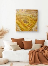 Unique painting of art hand