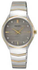 Seiko Quadrante Grigio Con
